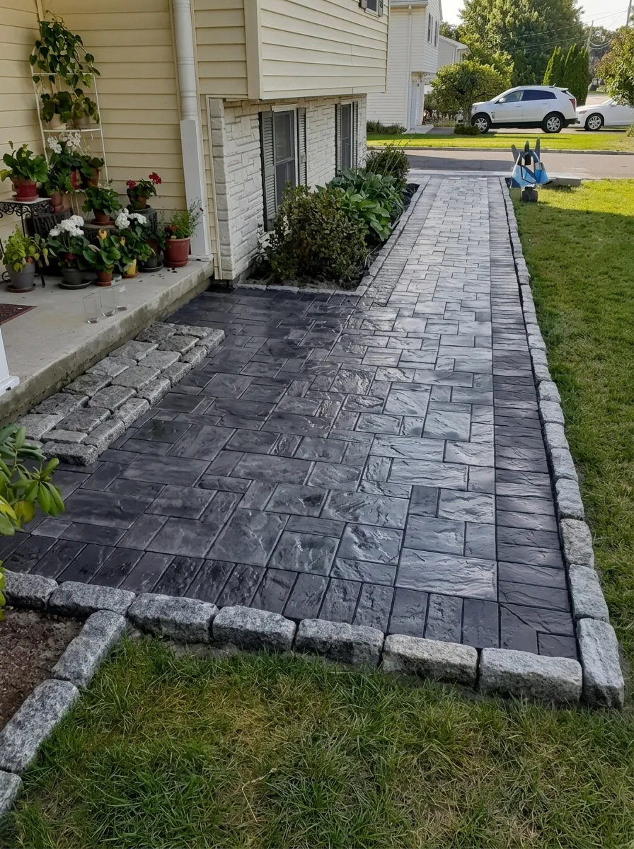 Hardscaping project